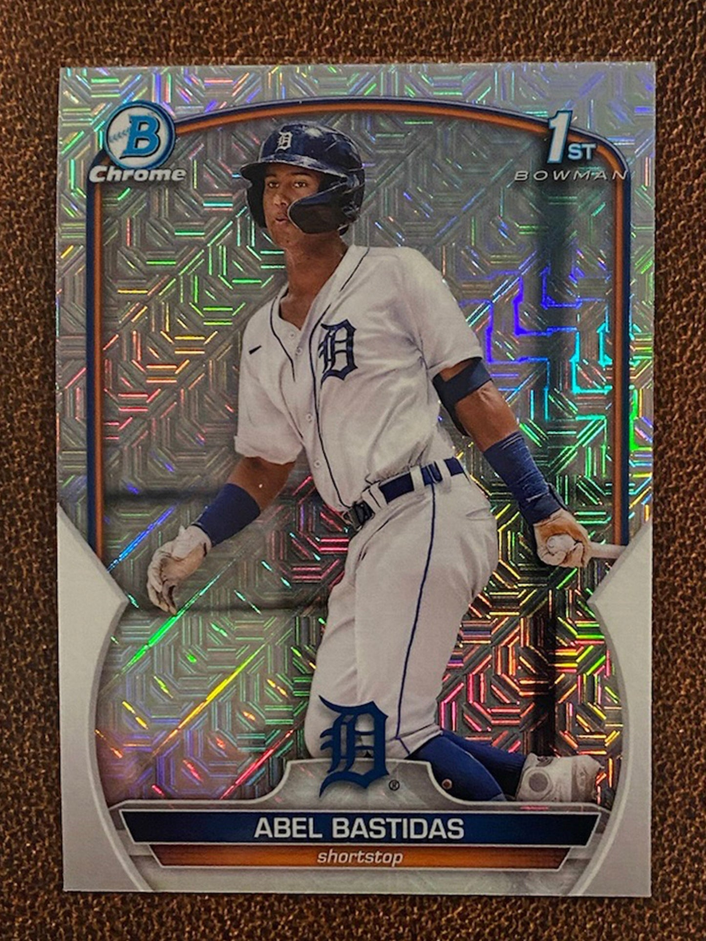 Abel Bastidas - 2023 Bowman - Mega Box Mojo Refractor - Tigers