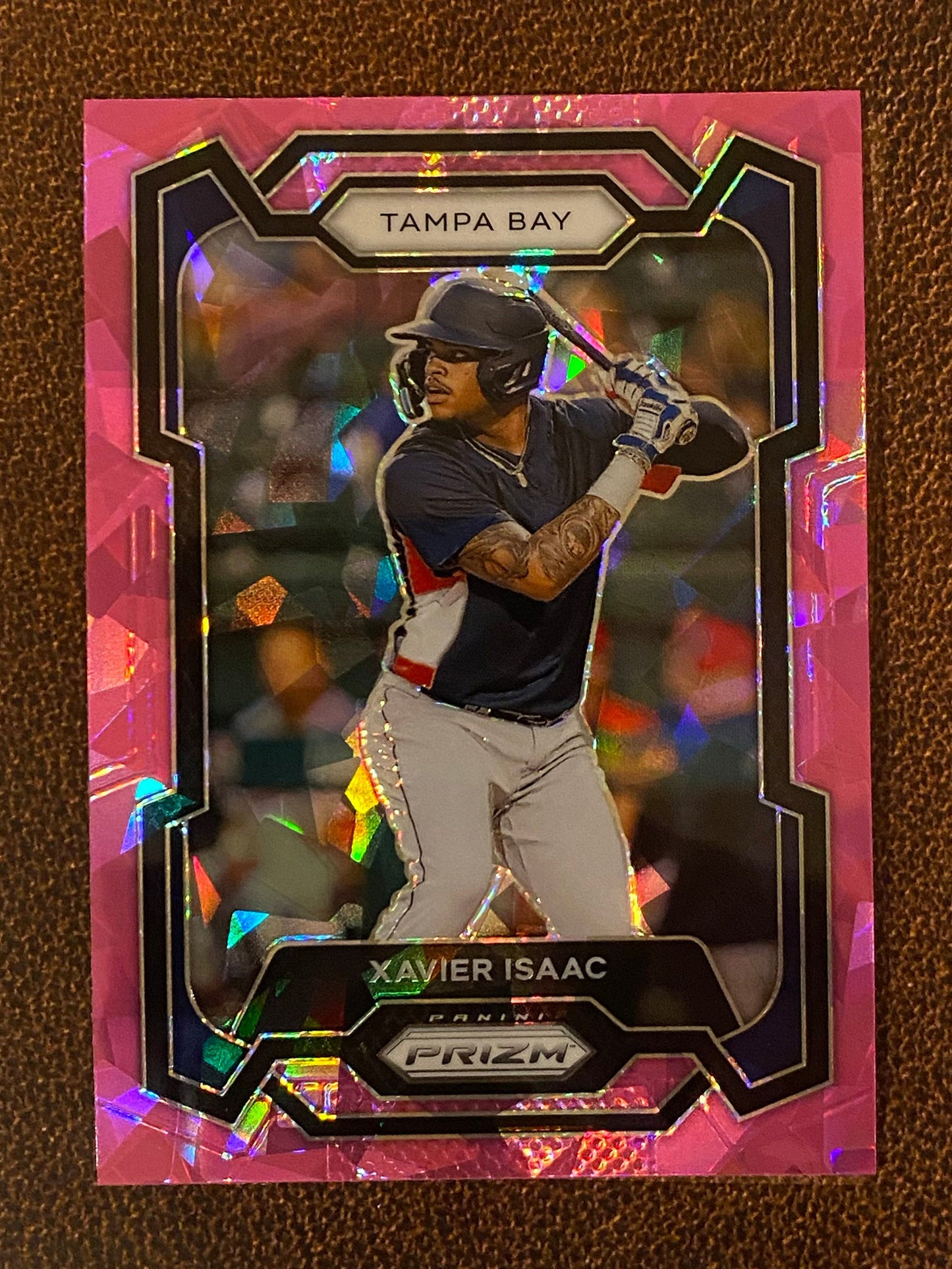 Xavier Isaac - 2024 Panini Prizm - Pink Ice Mega - Rays