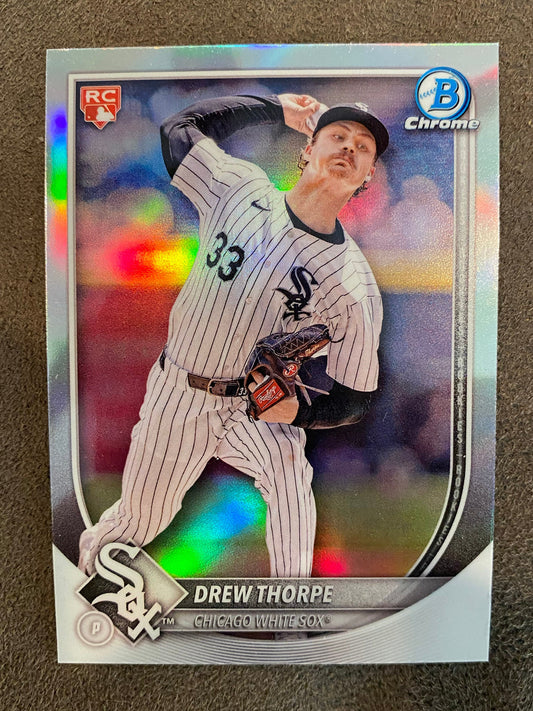 Drew Thorpe - 2025 Bowman - Red Rookie Redemption - White Sox