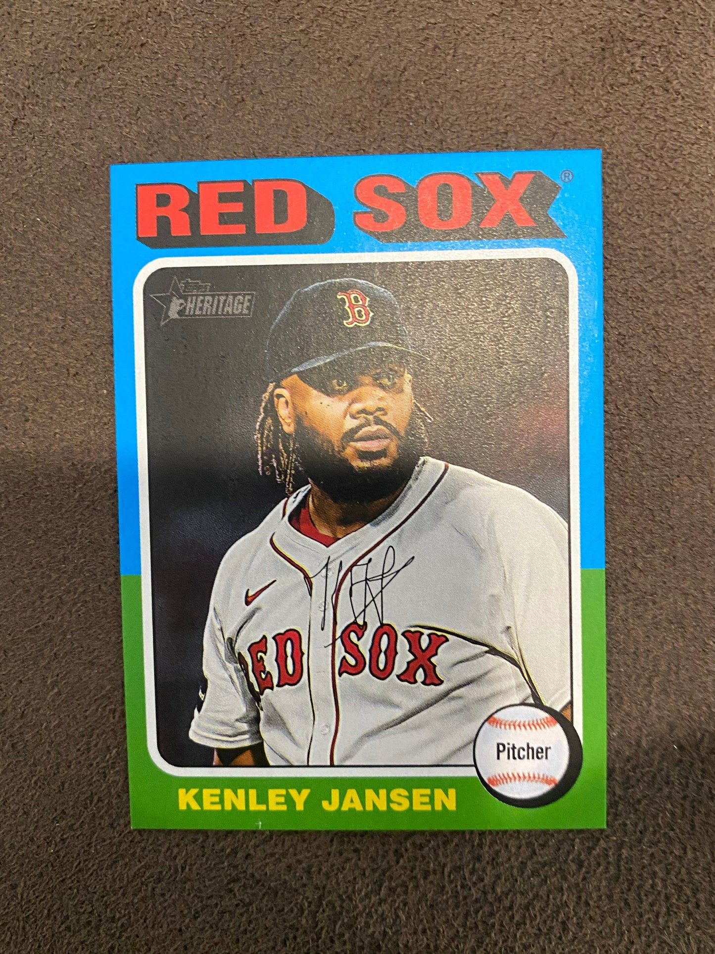 Kenley Jansen - 2024 Topps Heritage High Number - Mini - Red Sox