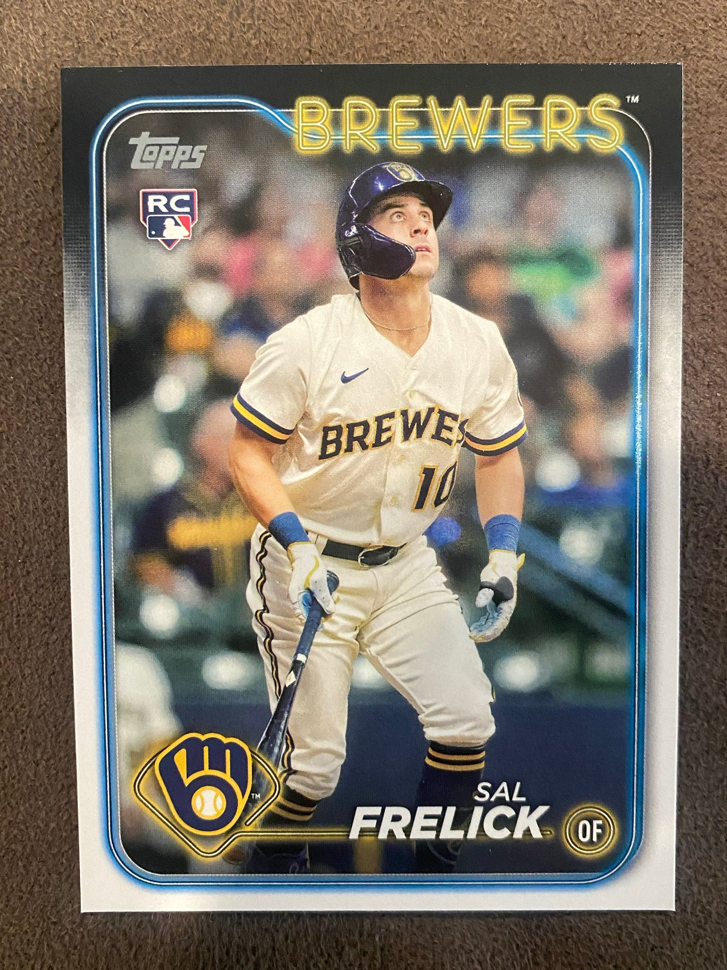 Sal Frelick - 2024 Topps Series 1 - Rookie base card - Brewers