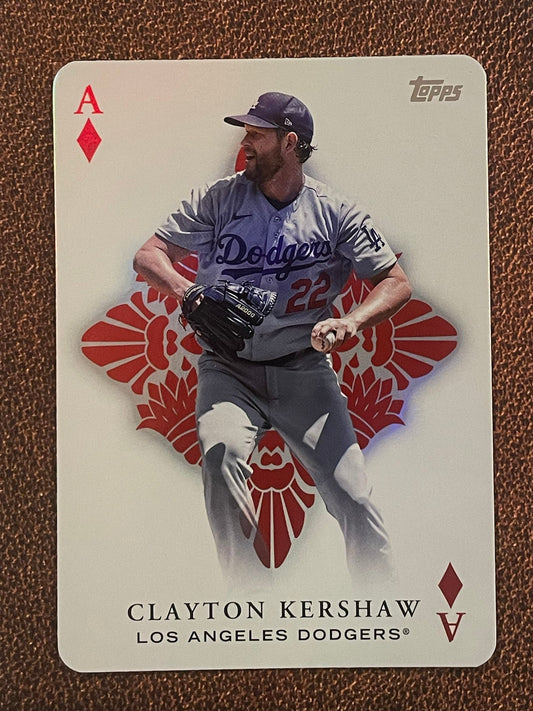Clayton Kershaw - 2024 Topps Series 1 - All Aces - Dodgers