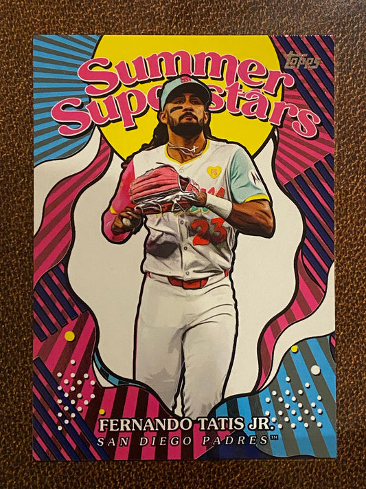 Fernando Tatis Jr. - 2025 Topps Series 2 - Summer Superstars Insert - Padres