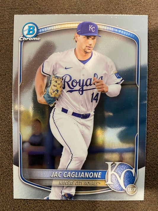 Jac Caglianone - 2025 Bowman - Chrome - Royals