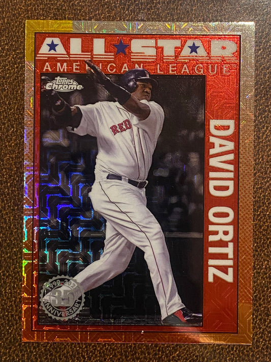 David Ortiz - 2025 Topps Series 2 - 1990 All Star Mojo Refractor - Red Sox