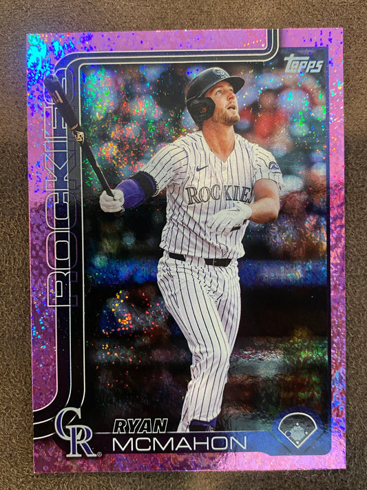 Ryan McMahon - 2025 Topps Series 2 - Pink Holofoils - Rockies
