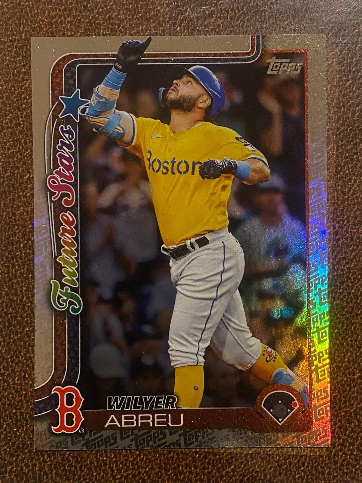 Wilyer Abreu - 2025 Topps Series 2 - Fanatics Exclusive Topps Foil Border - Red Sox