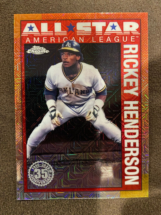 Rickey Henderson - 2025 Topps Series 2 - All Star Mojo - Athletics