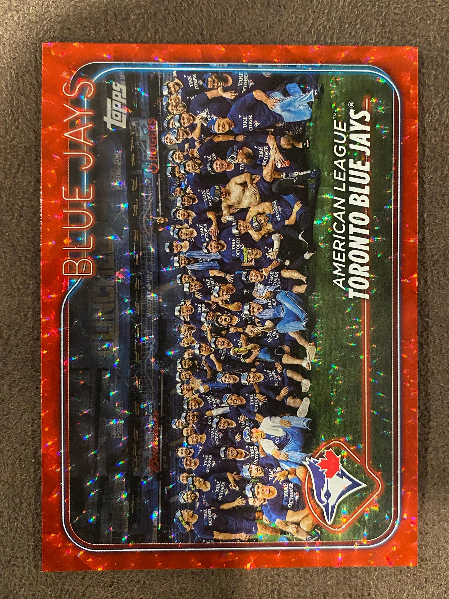 Blue Jays AL Team Card - 2024 Topps Series 2 - Red Foil /199 - Blue Jays