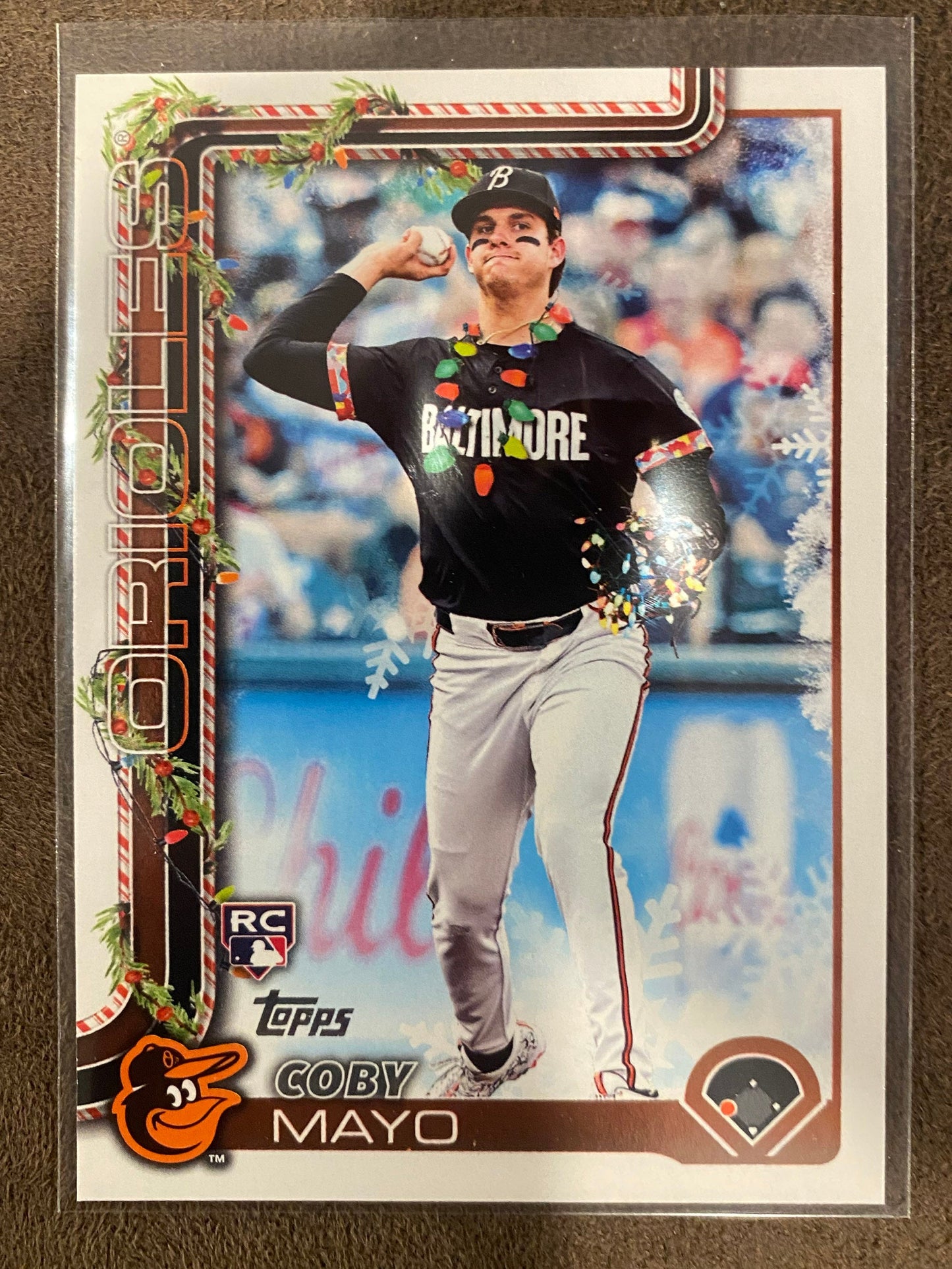 Coby Mayo - 2025 Topps Holiday - Short Print - Orioles