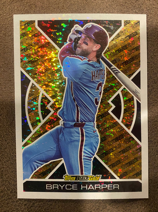 Bryce Harper - 2025 Topps Update - Black Gold Insert - Phillies