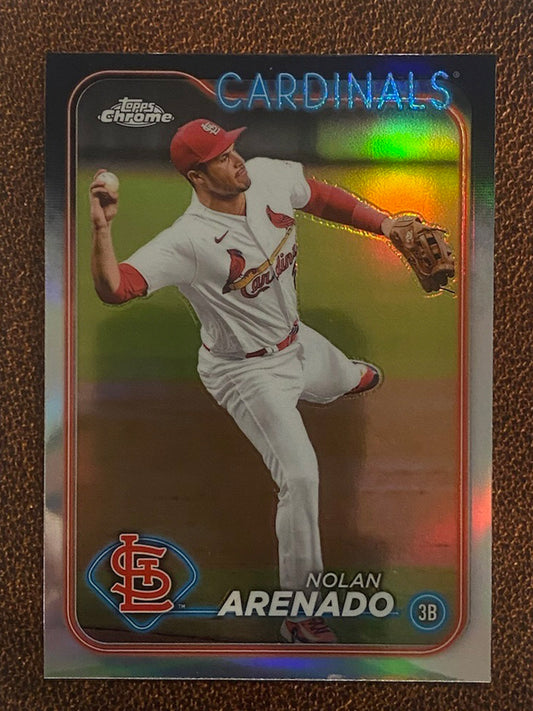 Nolan Arenado - 2024 Topps Chrome - Refractor - Cardinals