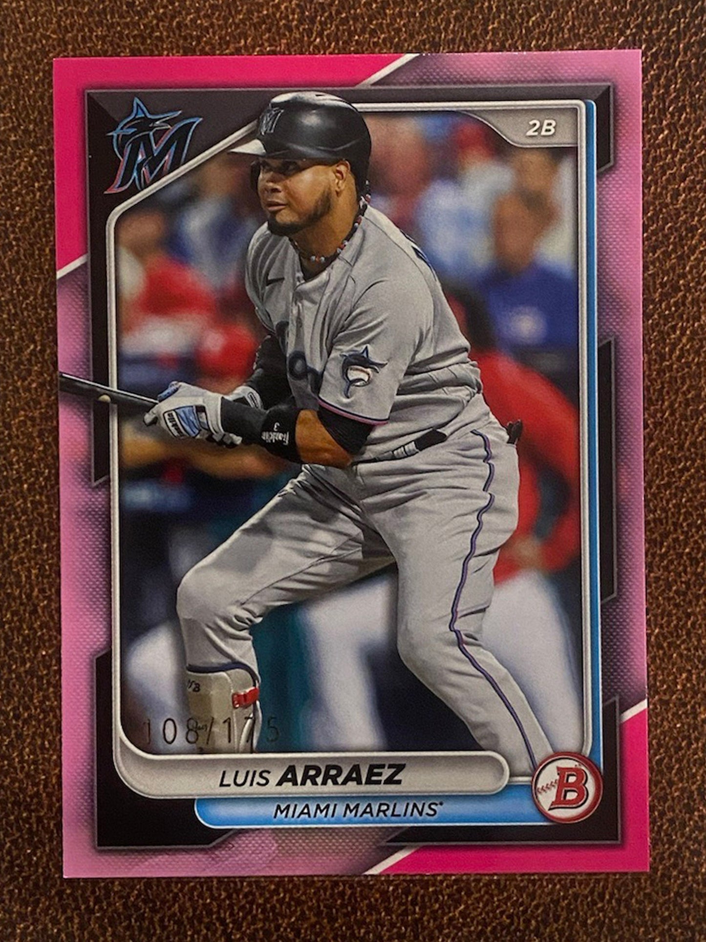 Luis Arraez - 2024 Bowman - Green /399 - Marlins