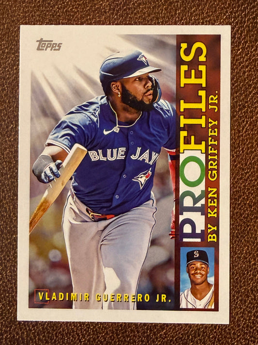 Vladimir Guerrero Jr. - 2026 Topps Series 1 - Profiles Insert - Blue Jays