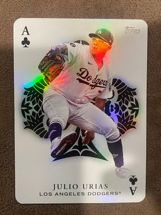 Julio Urias - 2023 Topps Series 1 - All Aces Insert - Dodgers