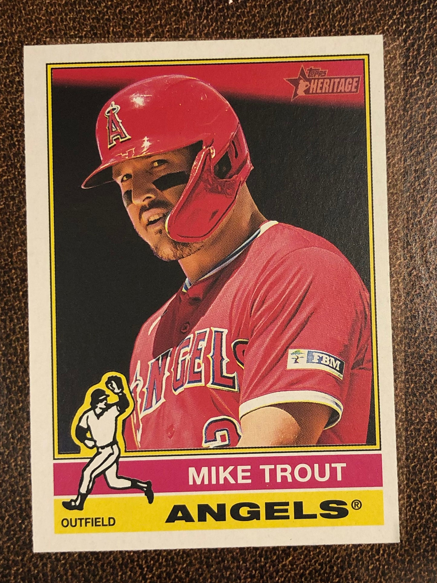 Mike Trout - 2025 Topps Heritage - Base - Angels