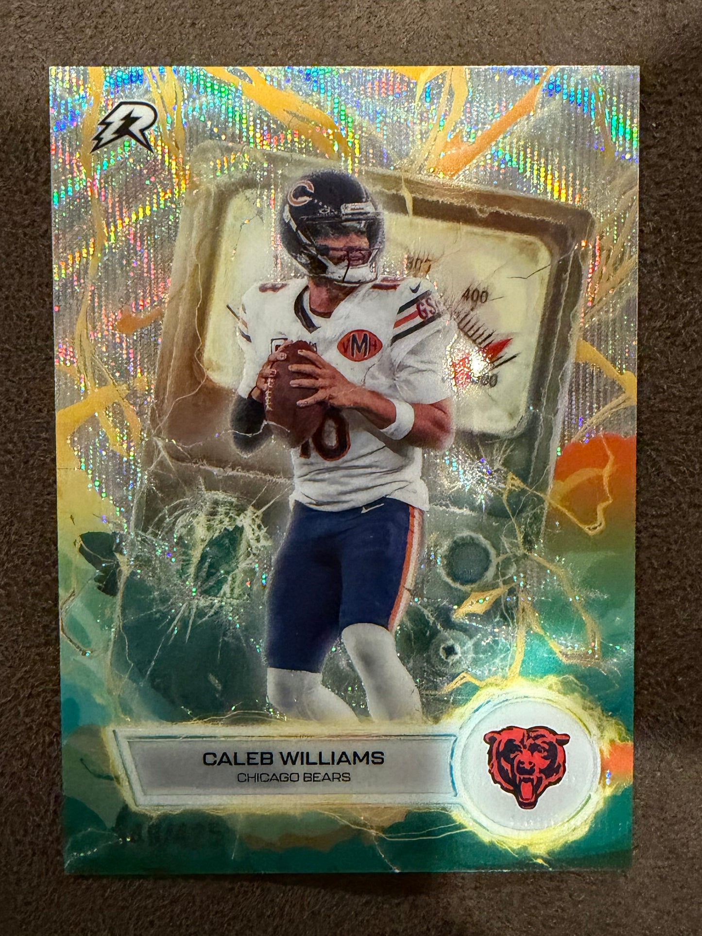 Caleb Williams - 2026 Topps Resurgence - Voltaic Wave /425 - Bears