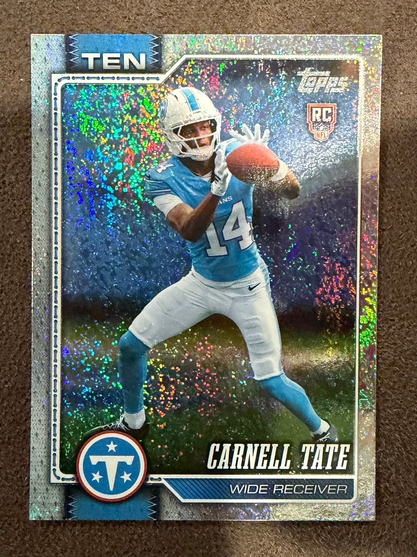 Carnell Tate - 2026 Topps Flagship - Holo Foil - Titans