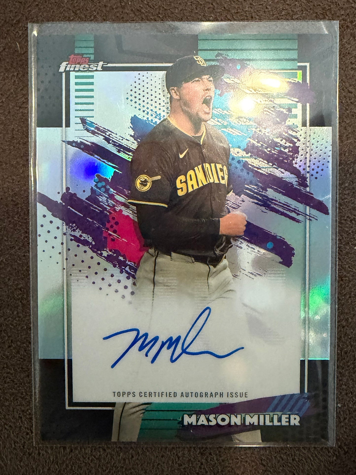 Mason Miller - 2026 Topps Finest - Refractor Auto - Padres