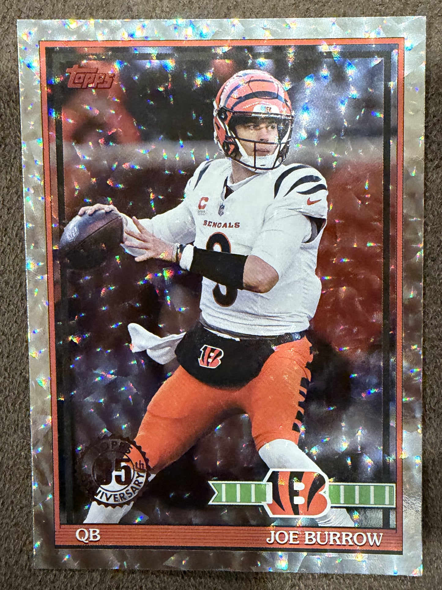 Joe Burrow - 2026 Topps Flagship - 1991 Crackle - Bengals