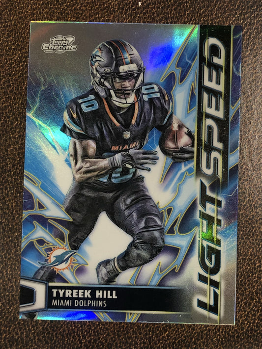 Tyreek Hill - 2025 Topps Chrome Cosmic - Lightspeed - Dolphins