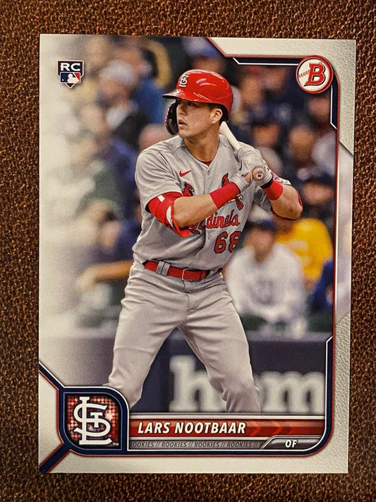 Lars Nootbaar - 2022 Bowman - Base Paper - Cardinals