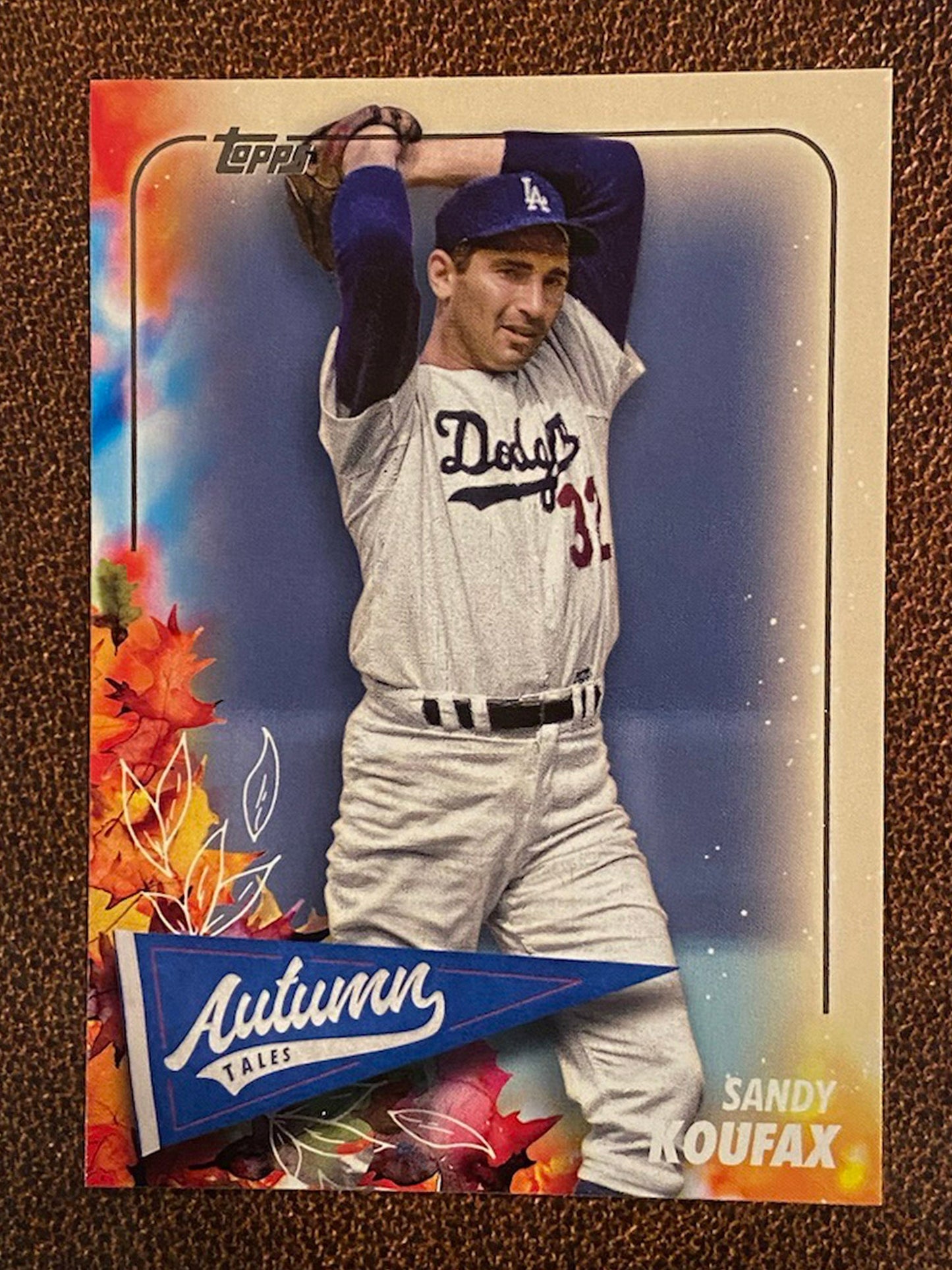 Sandy Koufax - 2024 Topps Update - Autumn Tales - Dodgers