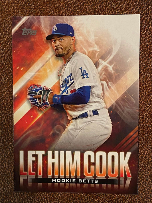 Mookie Betts - 2024 Topps Update - Let Him Cook - Dodgers