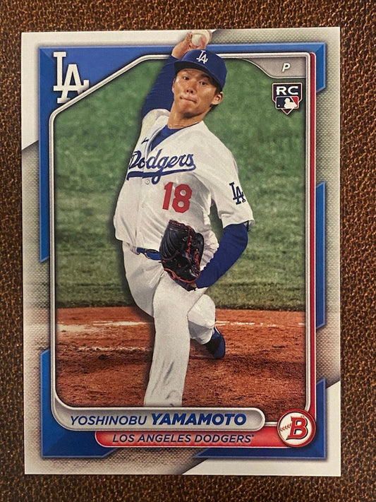 Yoshinobu Yamamoto - 2024 Bowman - Base Paper - Dodgers