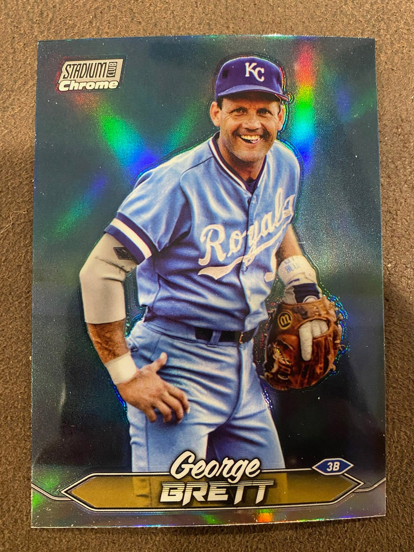 George Brett - 2024 Topps Stadium Club - Refractor - Royals