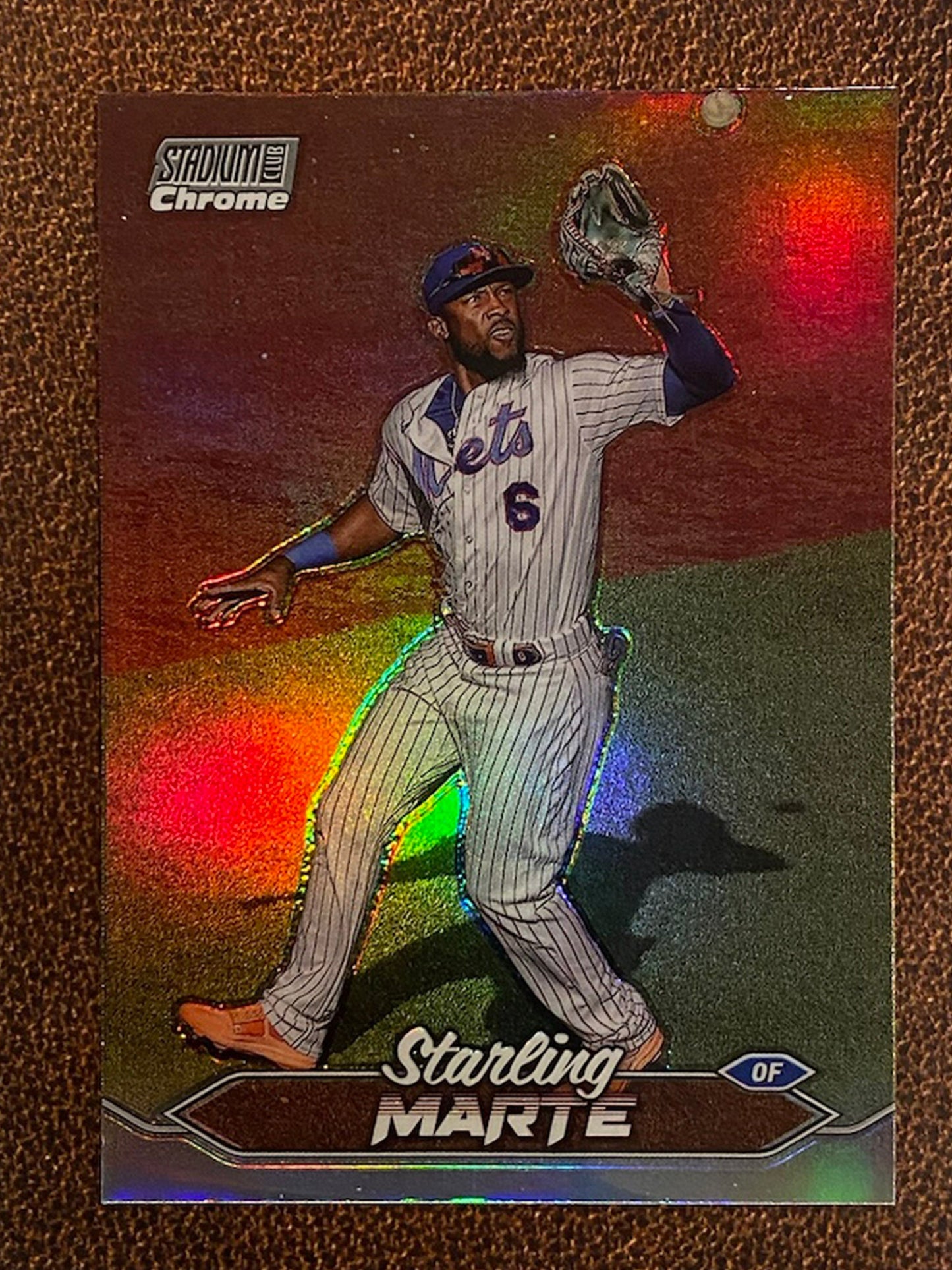 Starling Marte - 2024 Topps Stadium Club - Refractor - Mets