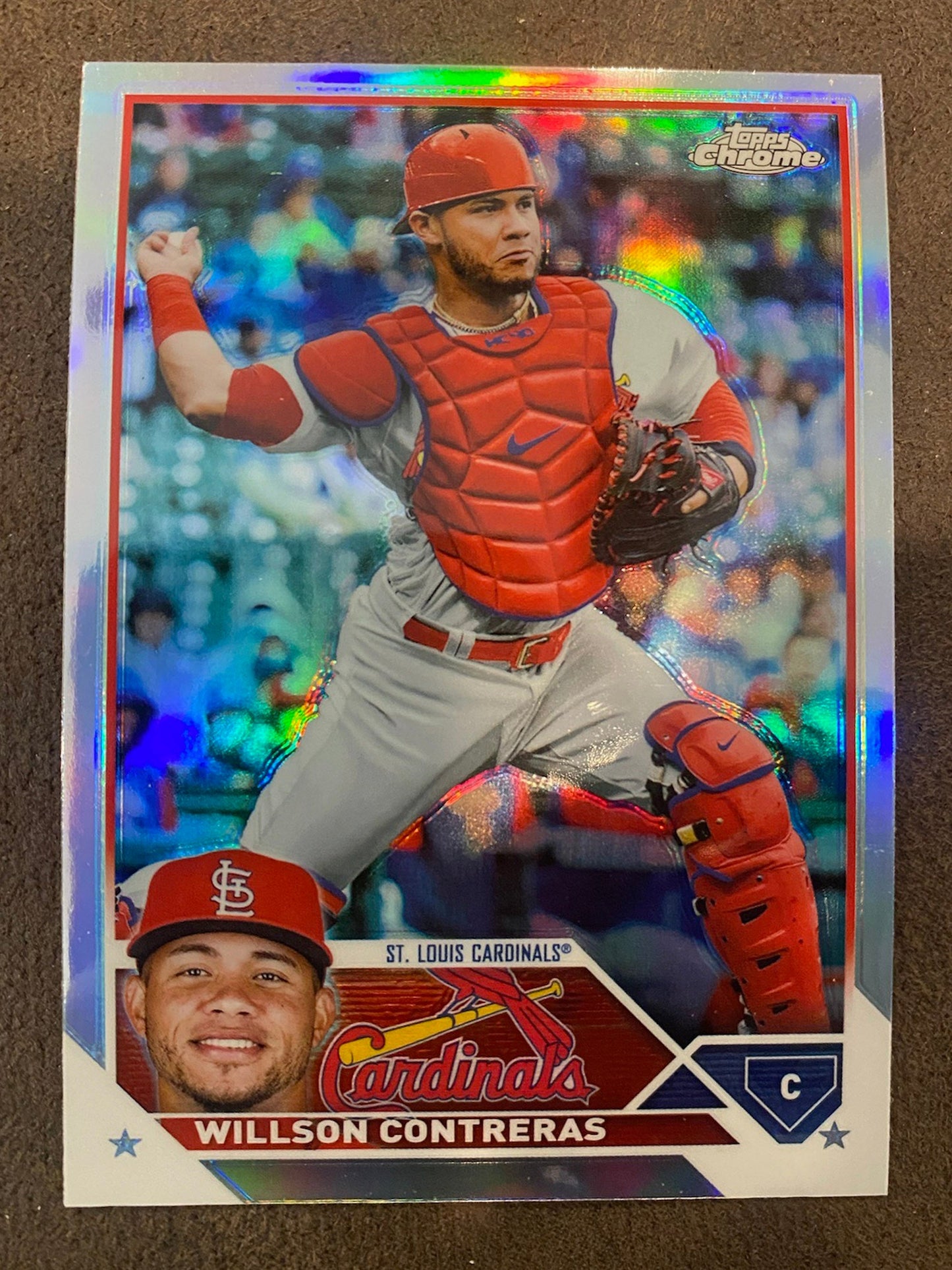 Willson Cotreras - 2023 Topps Chrome - Refractors - Cardinals