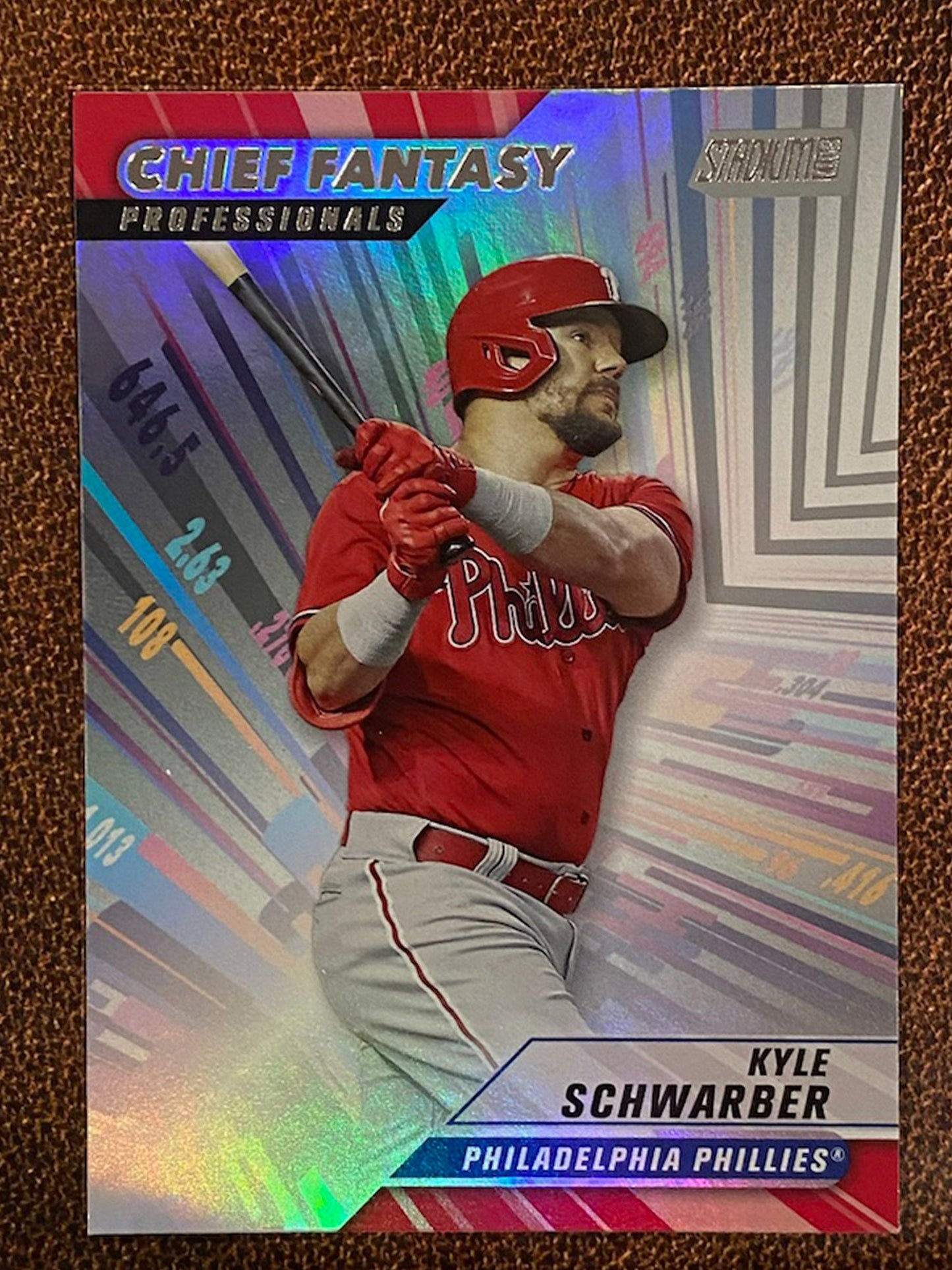 Kyle Schwarber - 2024 Topps Stadium Club - Chief Fantasy - Phillies