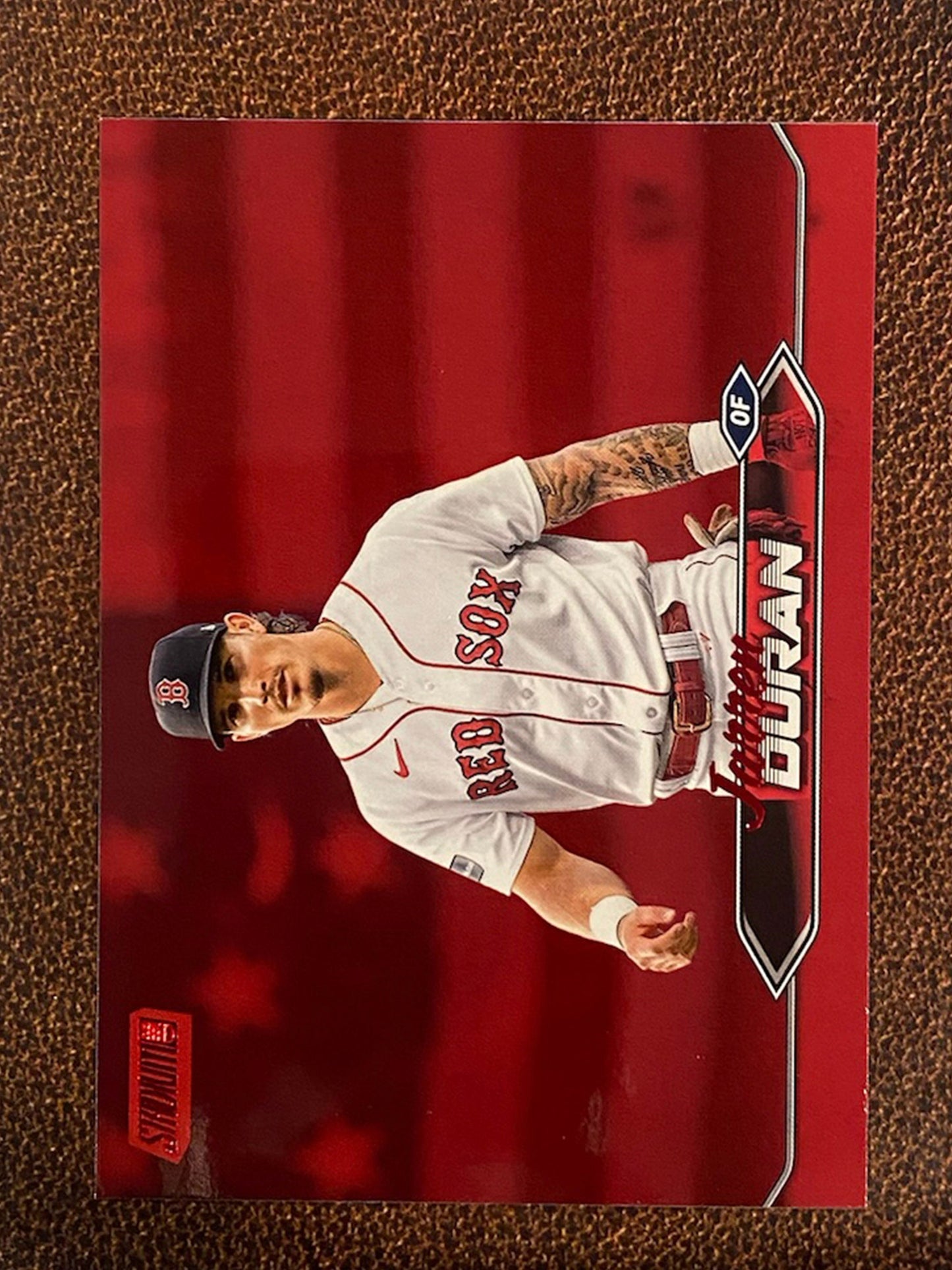 Jarren Duran - 2024 Topps Stadium Club - Red Foil - Red Sox