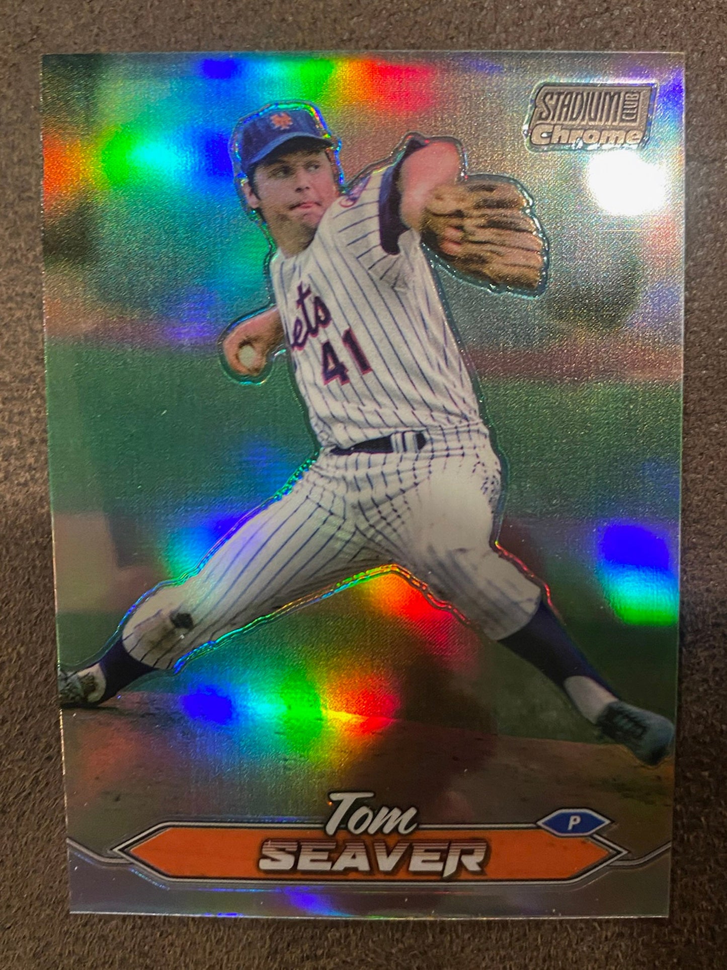 Tom Seaver -  2024 Topps Stadium Club - Refractor - Mets