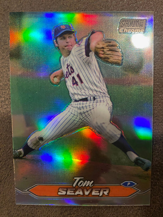 Tom Seaver -  2024 Topps Stadium Club - Refractor - Mets