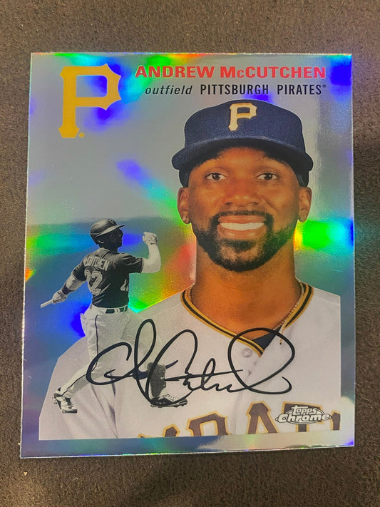 Andrew McCutchen - 2023 Topps Chrome Platinum - Refractor - Pirates