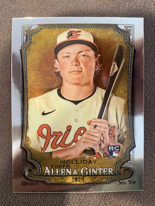 Jackson Holliday - 2024  Allen and Ginter - Chrome - Orioles