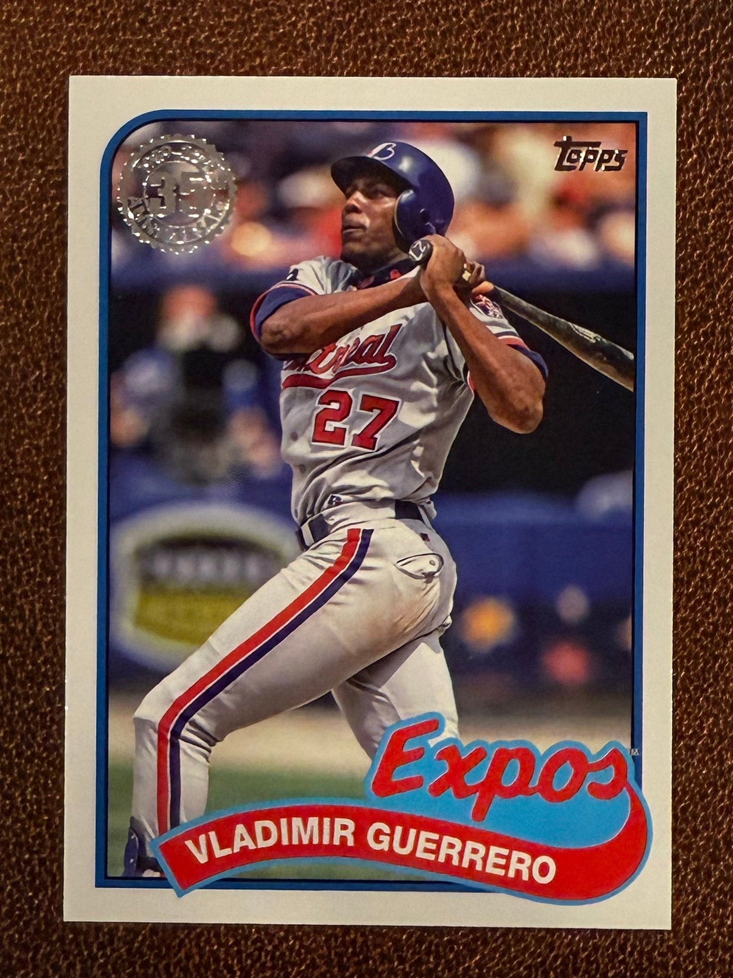 Vladimir Guerrero - 2024 Topps Series 1 - 1989 Insert - Expos