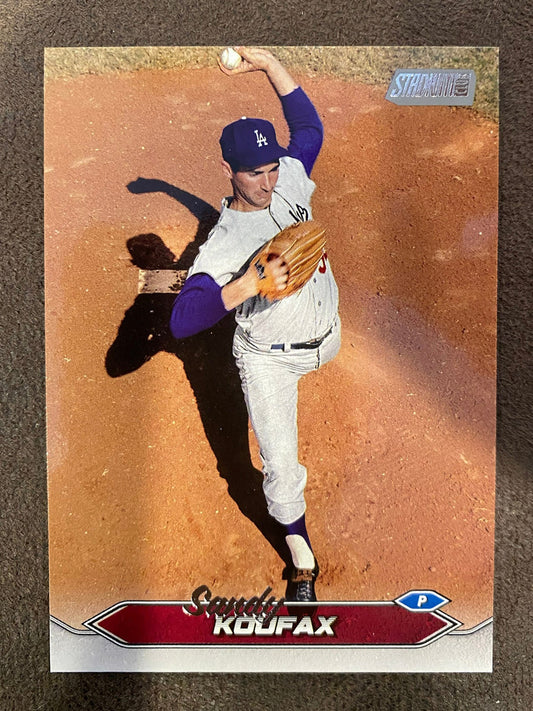 Sandy Koufax - 2024 Topps Stadium Club - SSP Image Variation - Dodgers
