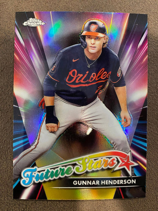 Gunnar Henderson - 2024 Topps Chrome - Future Stars - Orioles