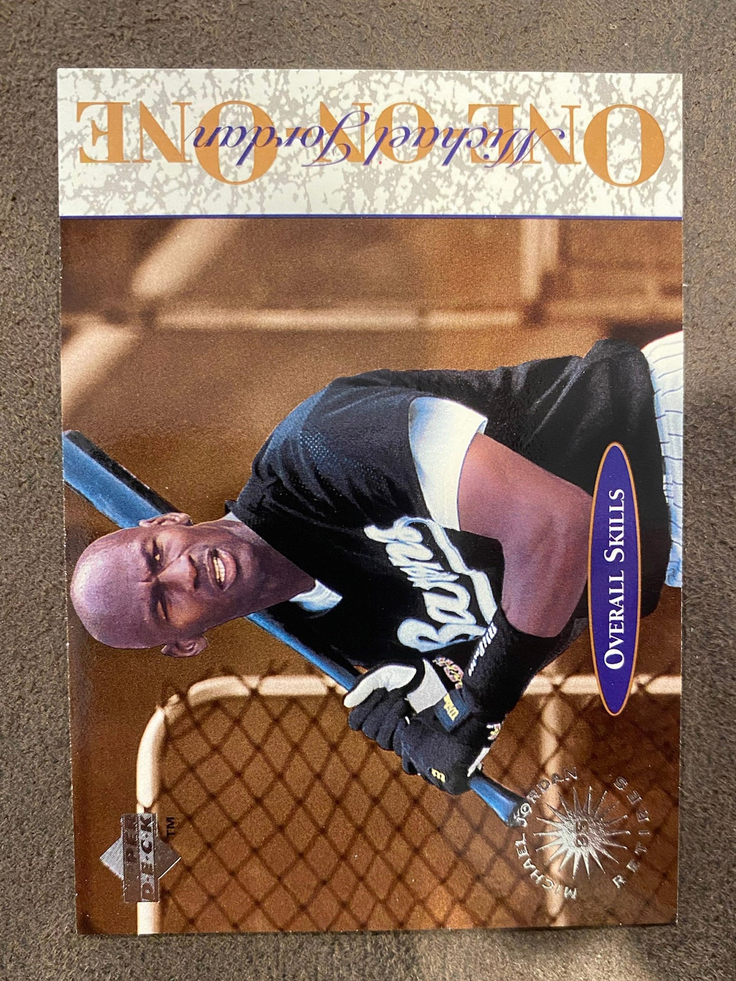Michael Jordan - 1995 Upper Deck Collectors Choice - One on One Overall Skills - White Sox