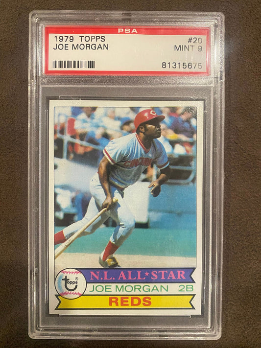 Joe Morgan - 1979 Topps - #20 (PSA 9) - Reds