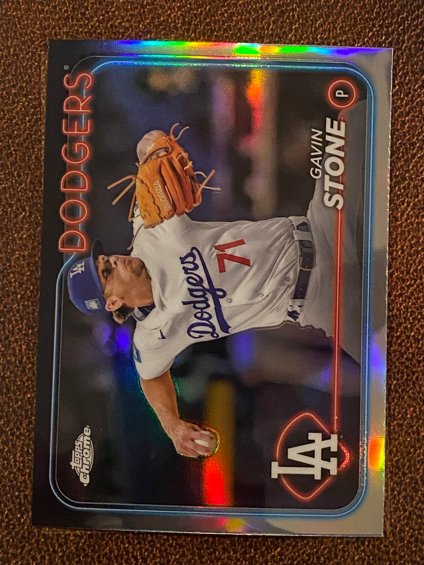 Gavin Stone - 2024 Topps Chrome Update - Refractor - Dodgers