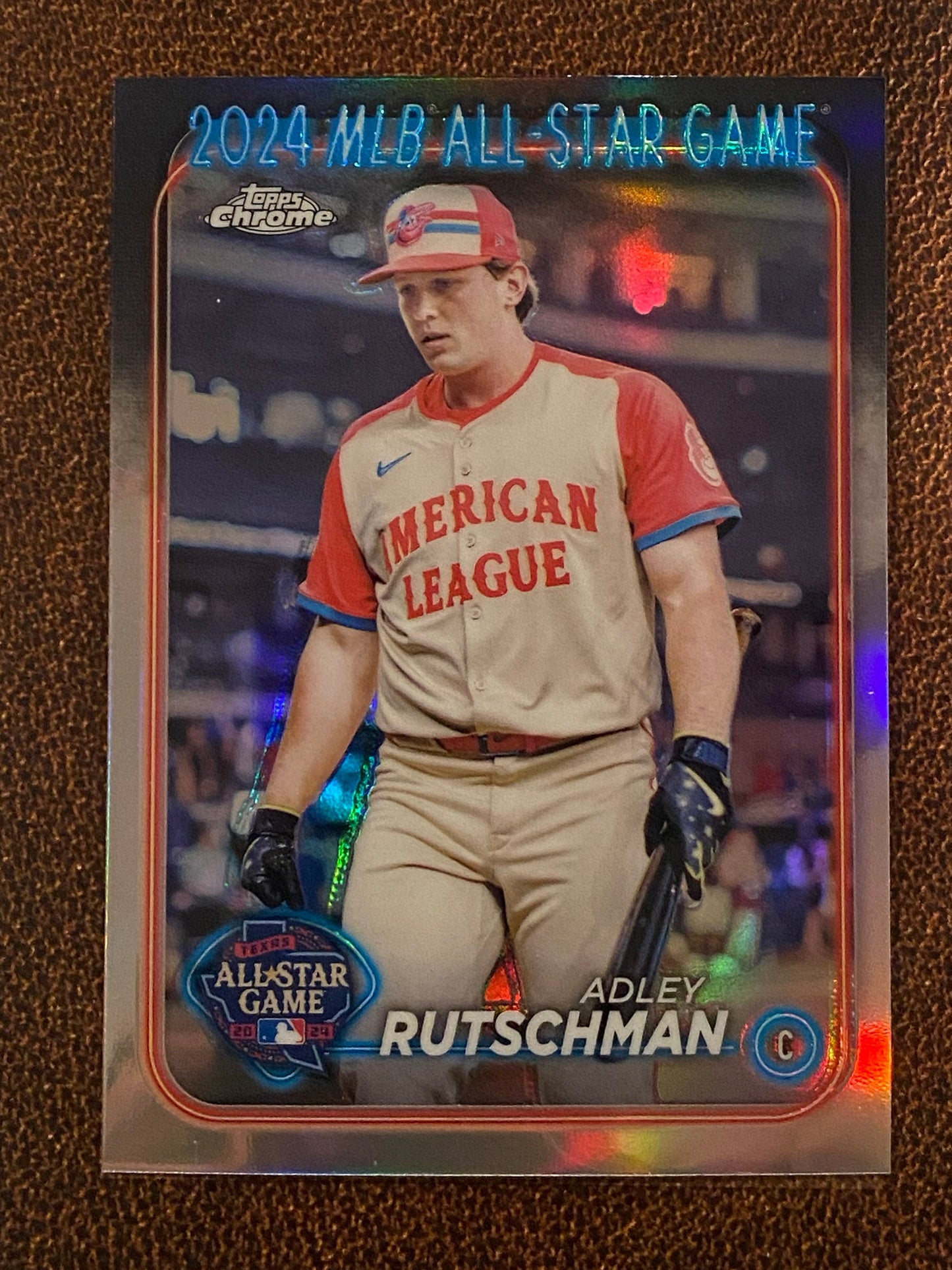 Adley Rutschman - 2024 Topps Chrome Update - All-Star Game Refractor - Orioles