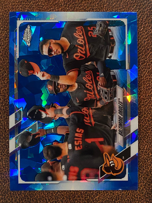 Baltimore Orioles - 2021 Topps Chrome Sapphire - Sapphire - Orioles