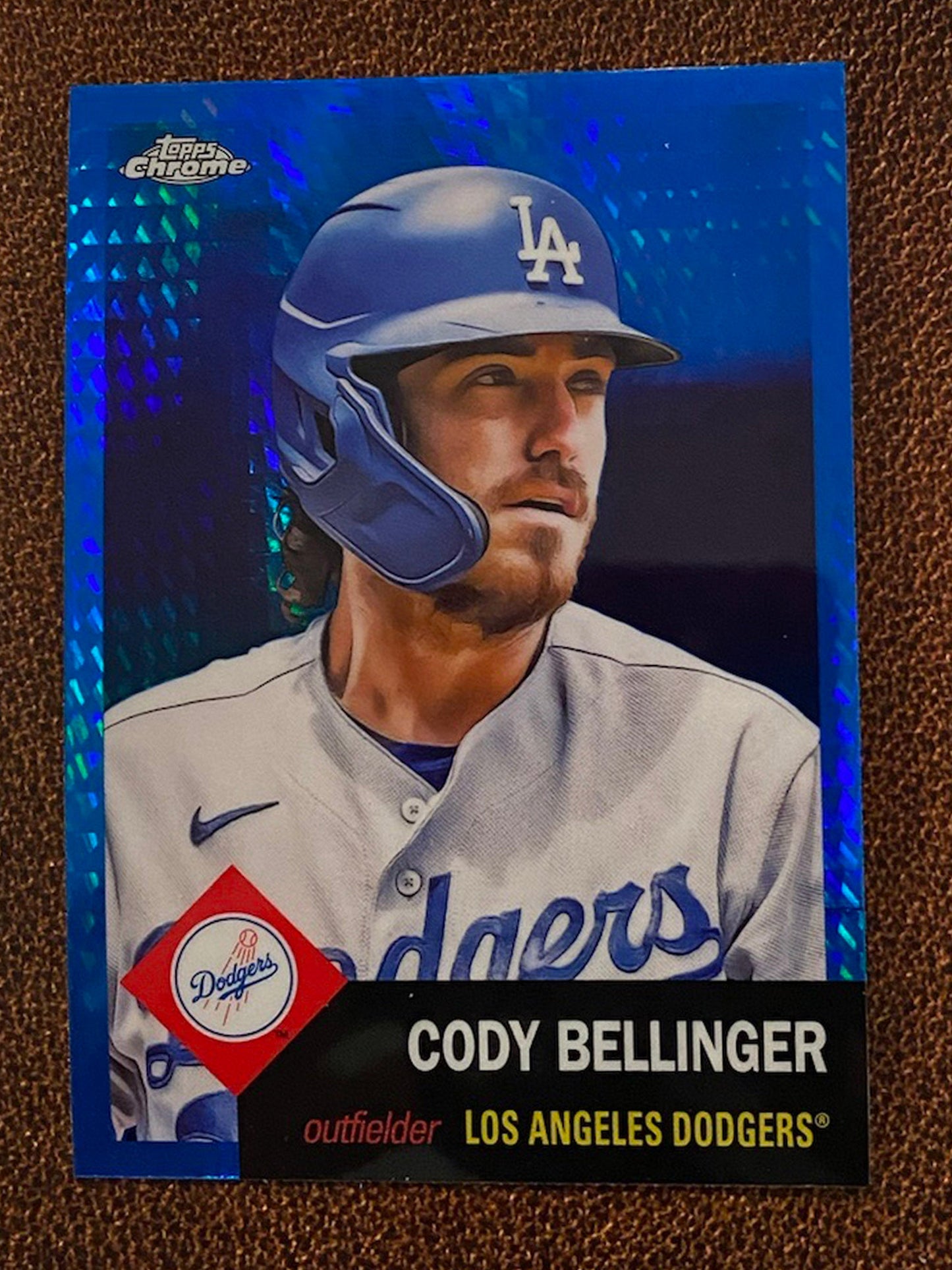 Cody Bellinger - 2022 Topps Chrome Platinum Anniversary - Blue Prism - Dodgers