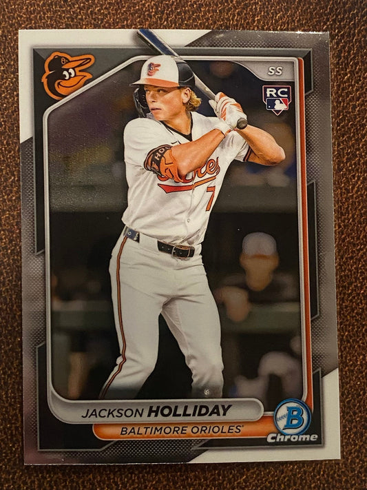 Jackson Holliday - 2024 Bowman Chrome - Base Rookie - Orioles