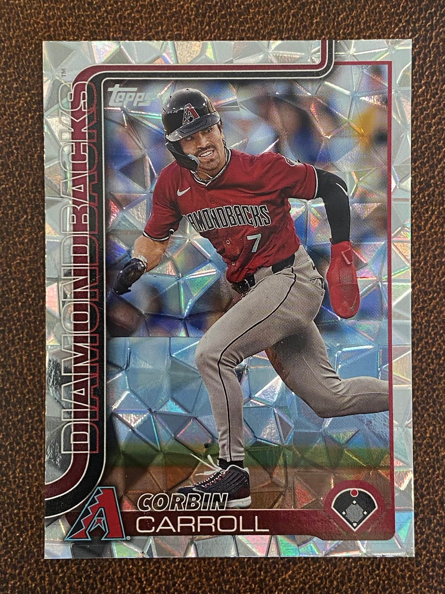 Corbin Carroll - 2025 Topps Series 1 - Diamante - Diamondbacks