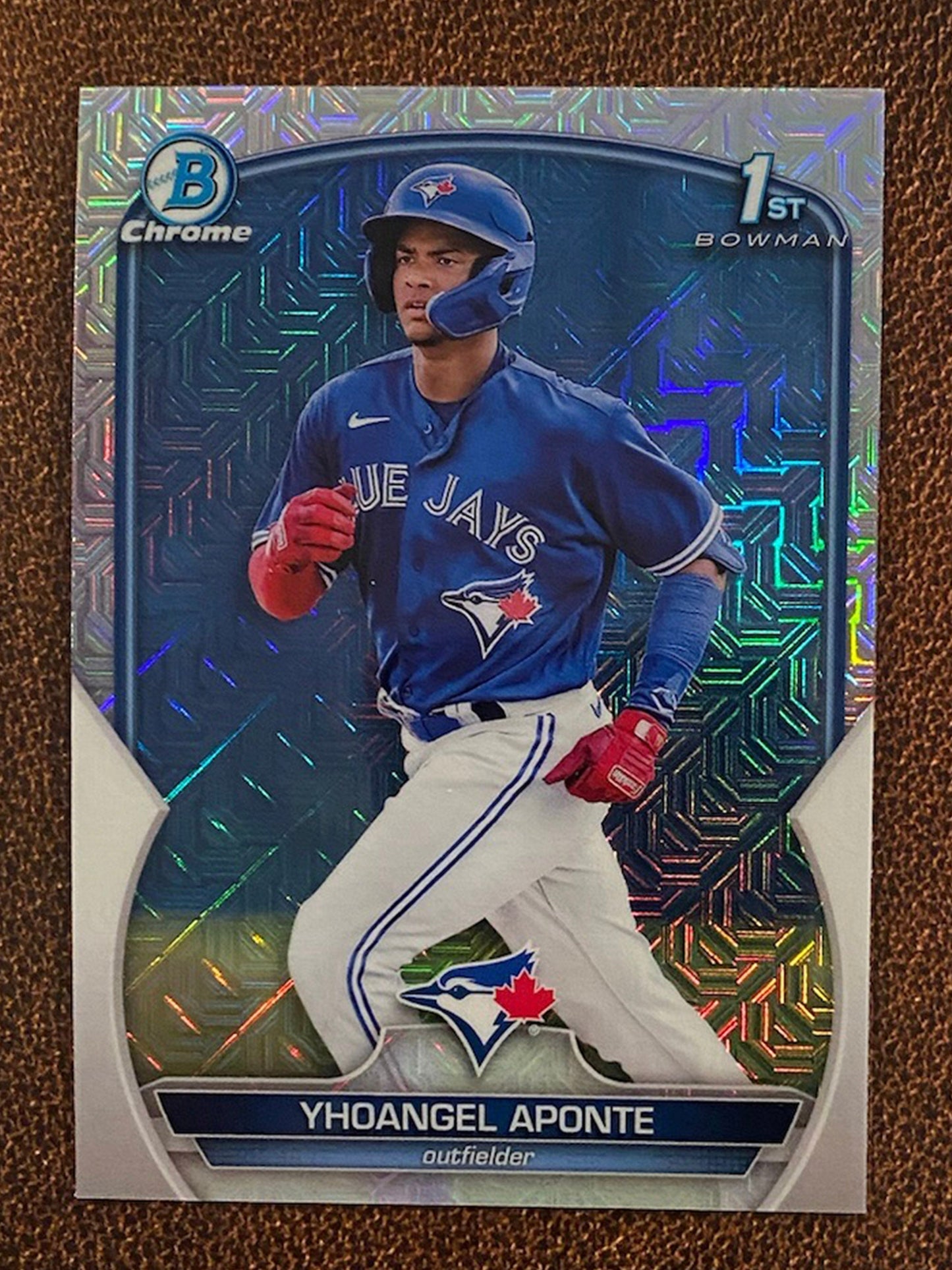 Yhoangel Aponte - 2023 Bowman - Mega Box Mojo Refractor - Blue Jays